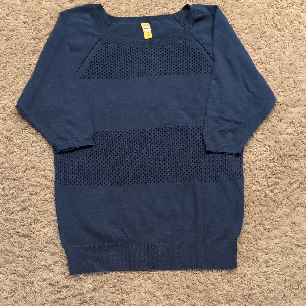 Lole Women's Navy Blue Sweater